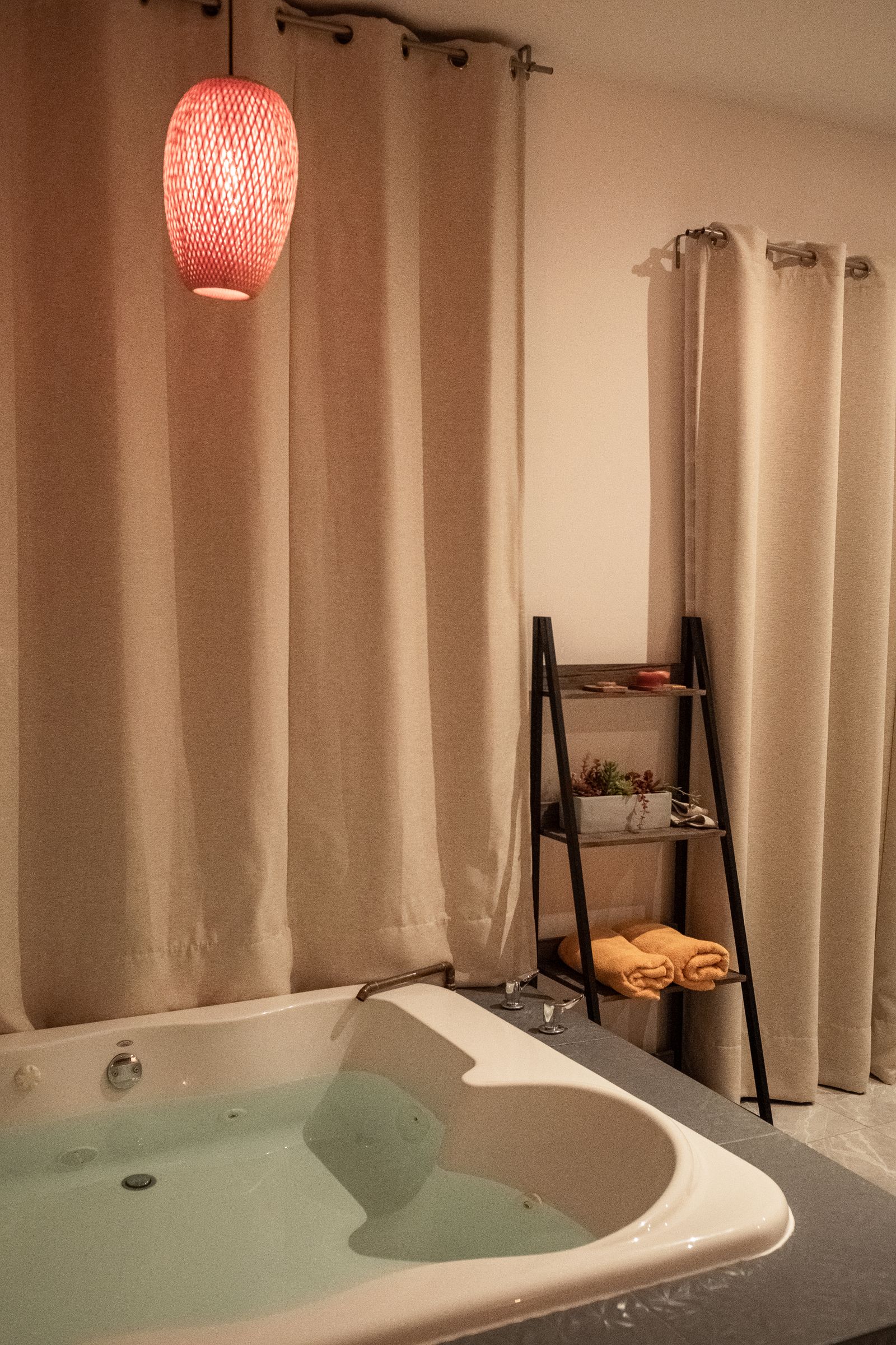 Bañera de hidromasaje con jets